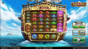 Pirate Pays Megaways обзор игрового автомата