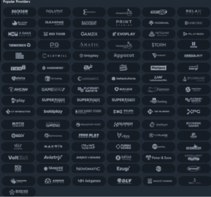 Cactys казино: Игровые провайдеры слотов