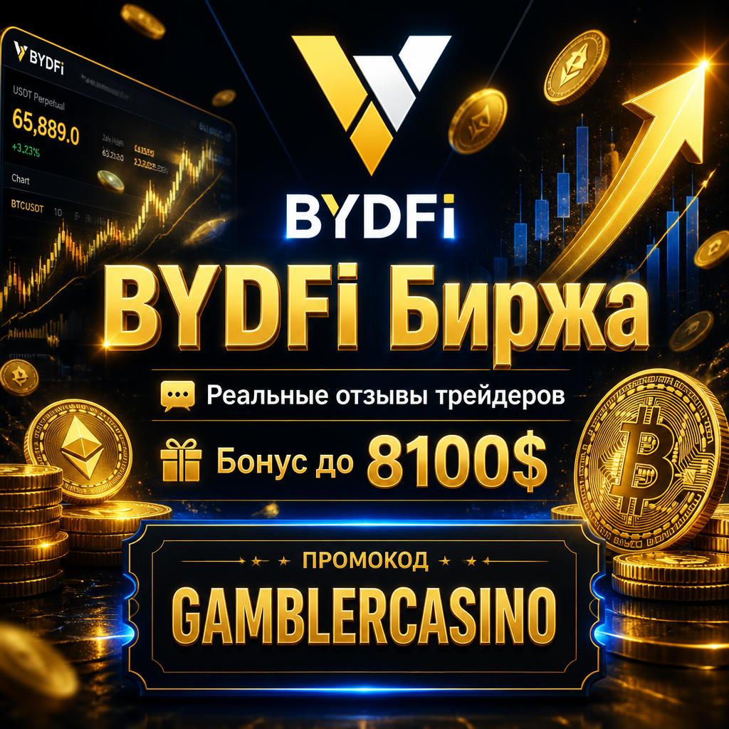 Bydfi получить бонус по реферальному коду gamblercasino